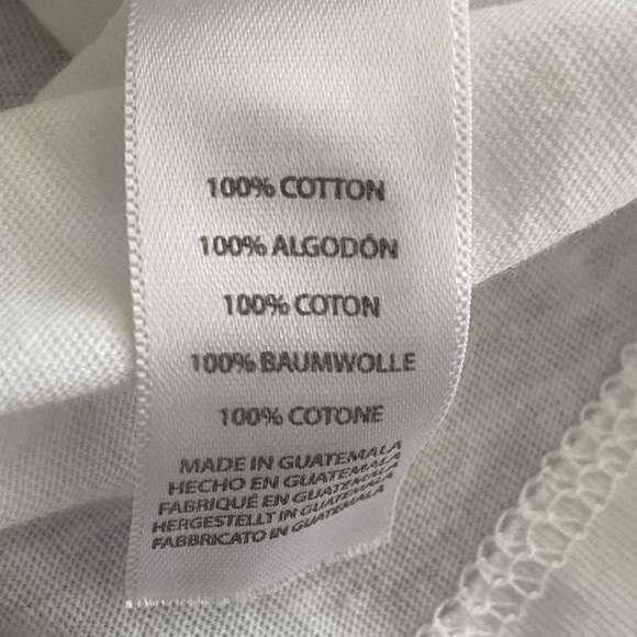 Posh AF Short Sleeve White Custom Size Large - Picture 5 of 7